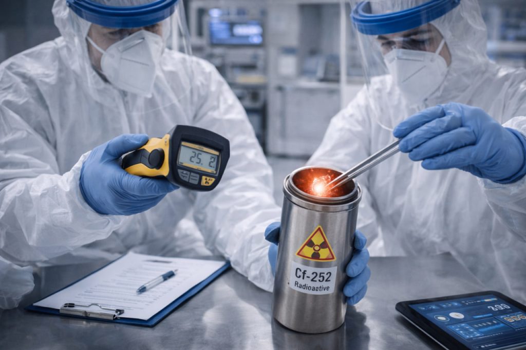 Работа с калифорнием: стандарты безопасности и контроль качества